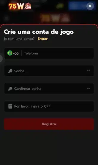 Vai abrir um formulário