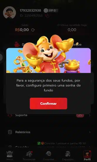 é só clicar em "confirmar"